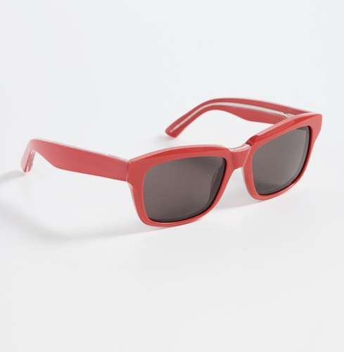 BALENCIAGA BALENCIAGA BB0346S-004 RED SUNGLASSES