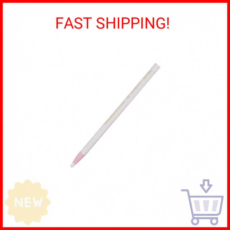 Peel-Off China Markers for Glass, Cellophane, Vinyl, Metal | 12 Pencils (White)