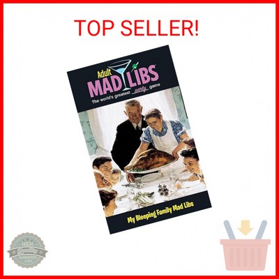 My Bleeping Family Mad Libs: World's Greatest Word Game (Adult Mad Libs) Paperba