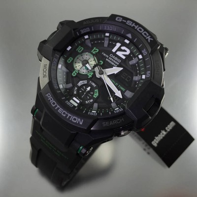 Pre-owned Casio Men's  G-shock Gravity Master Aviation Watch Ga1100-1a3