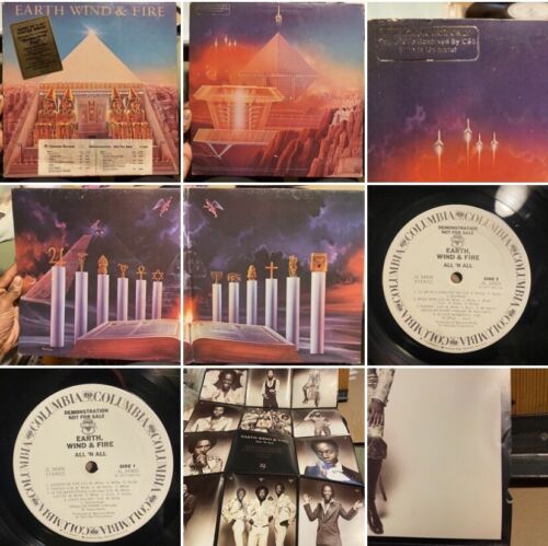 Earth Wind & Fire All N All Vinyl Album Cover & Sleeve Earth Wind & Fire All N All Vinyl Album Cover & Sleeve