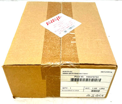 Avaya S8800 SRVR Raid Battery 700478753