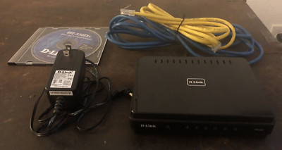 D-Link N150 Home 150 Mbps 4-Port 10/100 Wireless N Router (DIR-601)