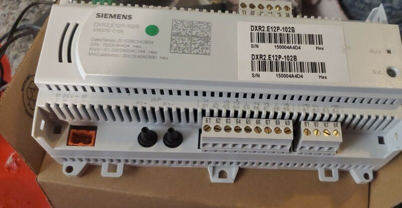 10 Siemens Automation Station DXR2.E12P-102B room control part used s55376- lot