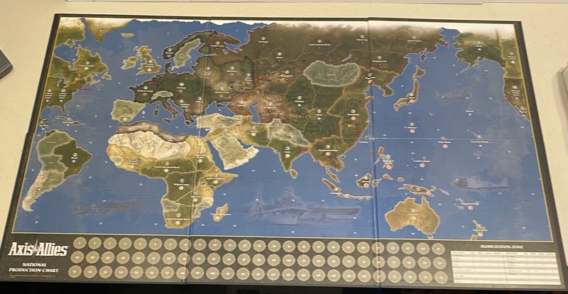 Axis & Allies 1942 Board Game Second Edition Complete Avalon Hill