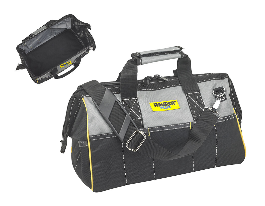 BORSA PORTAUTENSILI CON TRACOLLA E 15 TASCHE IN POLIESTERE SOFTBAG MAURER PLUS