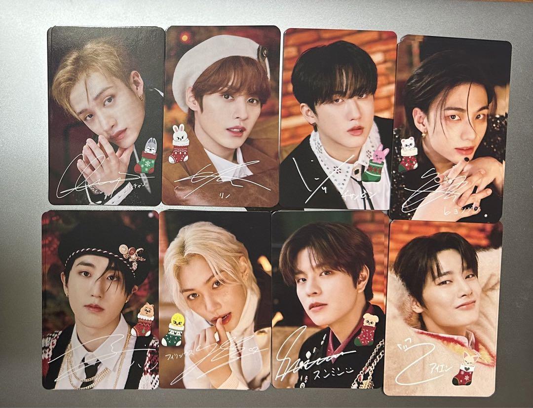 STRAY KIDS 2023 Xmas POPUP POP UP JAPAN OFFICIAL PHOTO CARD