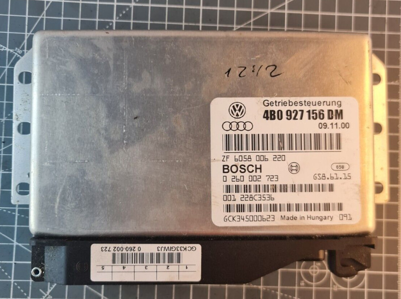 Original Vw Audi GetriebesteuergerÃ¤T 4b0927156dm 0260002723