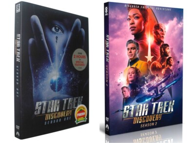 Star Trek: Discovery The Complete Series Seasons 1-2 (DVD, 8-Disc Box Set) New