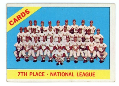 1966 Topps St. Louis Cardinals #379