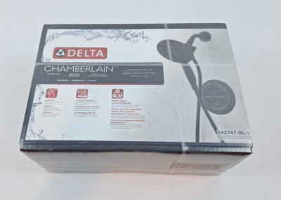 NEW! Delta ''Chamberlain'' Single Handle Shower - Hand Held/Mounted 142747-BL-1