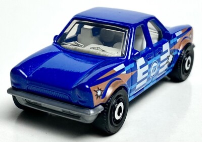 Matchbox Push n Puller Blue 1:64 *LOOSE*