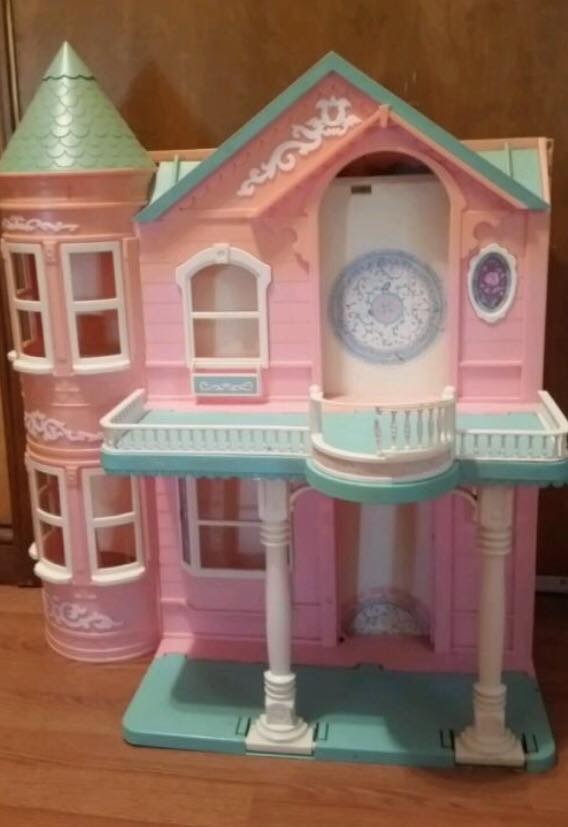 Vintage Barbie Dream House Victorian Mansion By Mattel 1995 | in