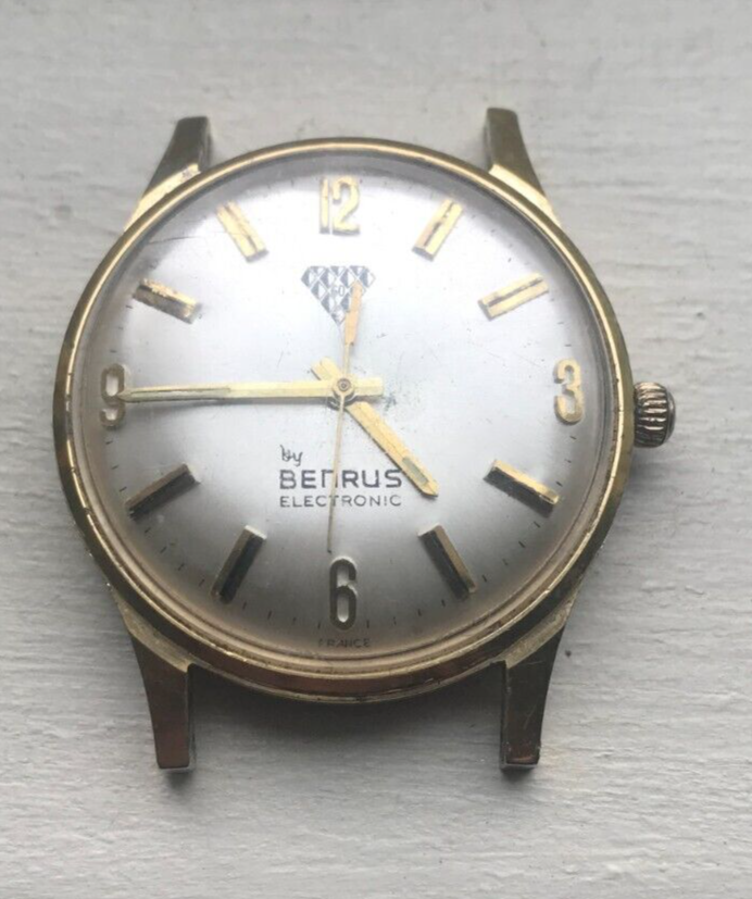 【値下げ】 VINTAGE 1969 WRISTWATCH 60 MODEL WATCH ELECTRONIC BENRUS 時計