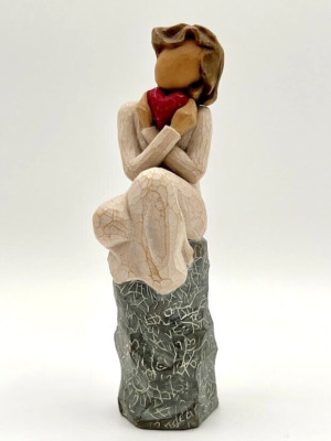 Willow Tree ~ ''Always'' Figurine on Rock  ~ #27180 ~ Susan Lordi ~ 2012 ~ MINT!