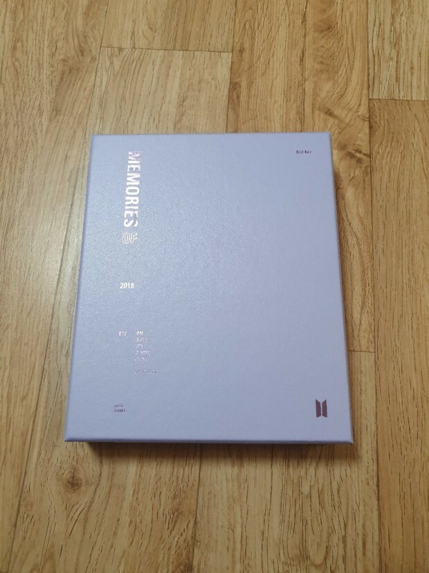 BTS Memories Of 2018 Official Blu ray without Photo card
