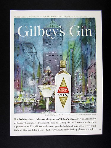 1935 GILBEYS DISTILLED LONDON DRY GIN DISTILLERY BAR RESTAURANT
