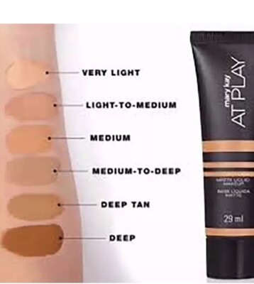 Mary Kay at Play makeup matte liquid Light To Medium