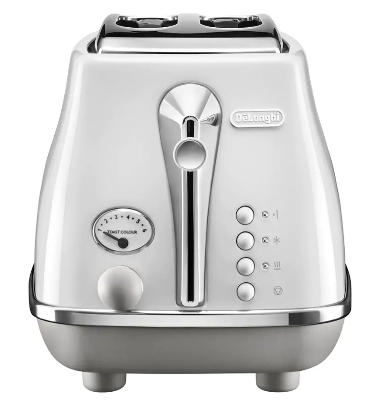 Delonghi CTOC4003Y Icona Capitals 4 Slice Toaster with Bagel Setting
