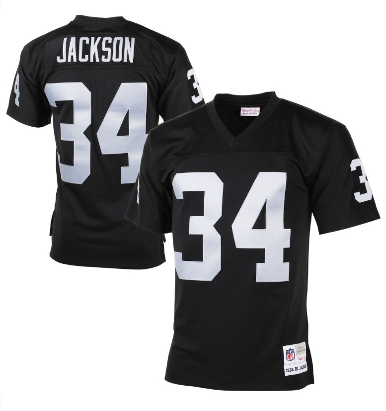 bo jackson raiders jersey