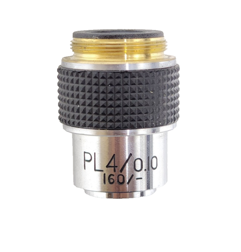 Nikon PL4/0.10 Microscope USED Lense.
