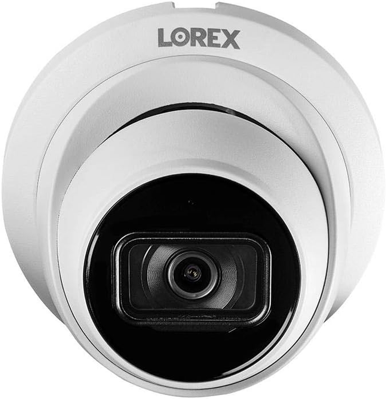 4K (8MP) Smart IP Dome Security Camera with Listen-In Audio and Real-Time 30FPS