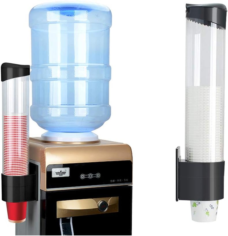 Cup Dispenser, Wall Mount Water Cooler Cup Holder Fits 5-7Oz Cups