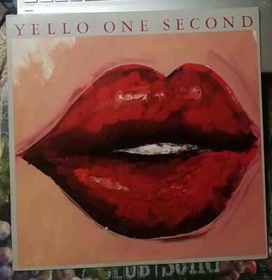 YELLO ONE SECOND LP (1987) ORIG PRESS NM ELCTRO SYNTH POP SRC 49