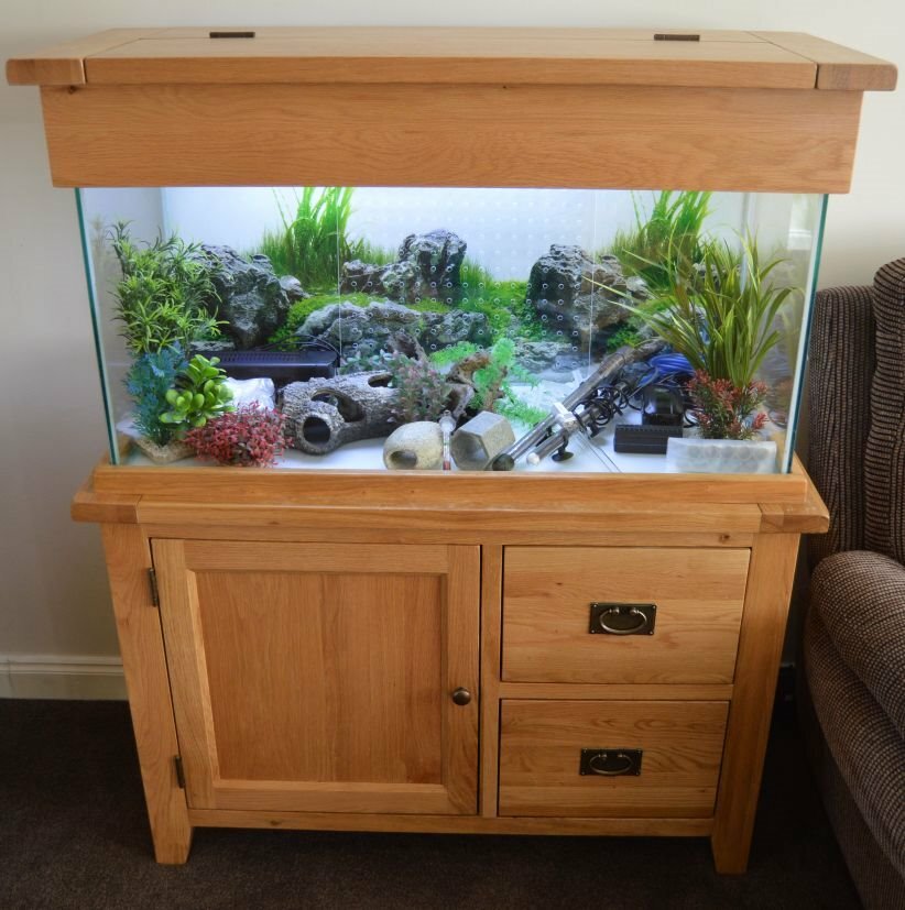 Aqua Oak Fish Tank in Troon, South Ayrshire Gumtree