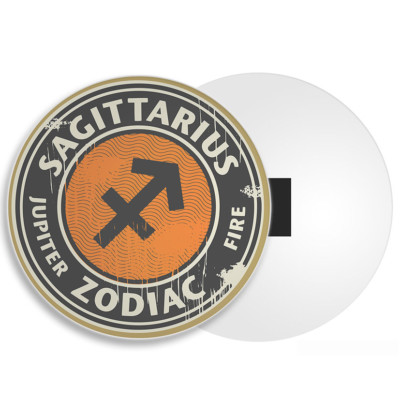 Sagittarius Zodiac Fridge Magnet - Star Sign Horoscope Birthday Cool Gift #4322