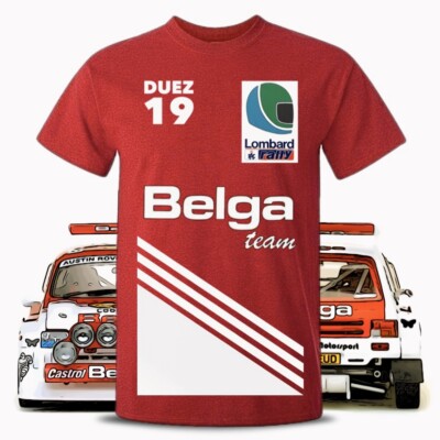 Metro 6R4 ‘Belga team’ Lombard RAC Rally t-shirt