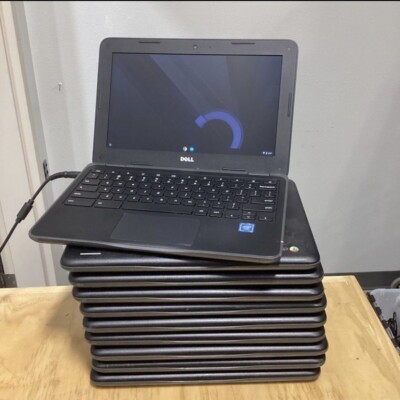 Dell Chromebook 11 3180 11.6'' (Intel Celeron 1.60GHz, 16GB eMMC, 4GB RAM) Laptop