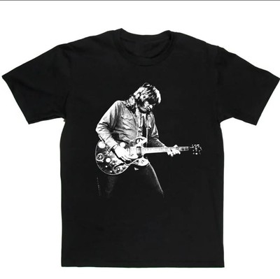 Alvin Lee Guitar Live Shirt Short Sleeve Royal Blue Unisex S-234XL All Sizes