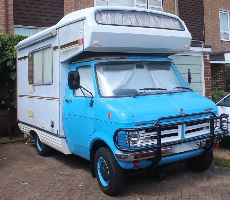1978 Bedford CF 250 motorhome campervan, manual, 61K miles in