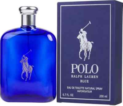 Polo Blue by Ralph Lauren cologne for men EDT 6.7 oz 6.8 oz New in Box