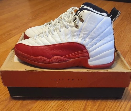 AIR JORDAN 12 ホワイト/ネイビー Size 9 - Jordan 12 OG Obsidian 1997 OG RARE XII NDS 130690