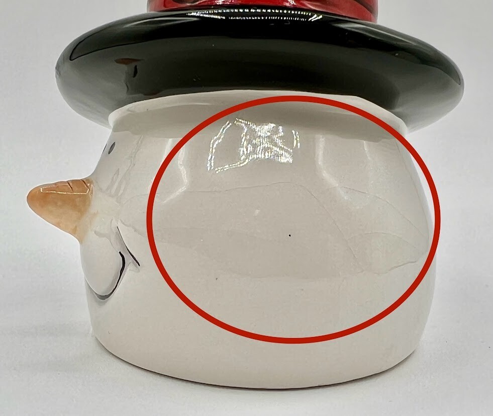 Kathryn Beich ~⛄Snow Couple Salt & Pepper Shakers❤️~ Valentine's Day/Winter❄️