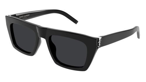 Pre-owned Saint Laurent Yves  Sl-m131-001 Black Sunglasses