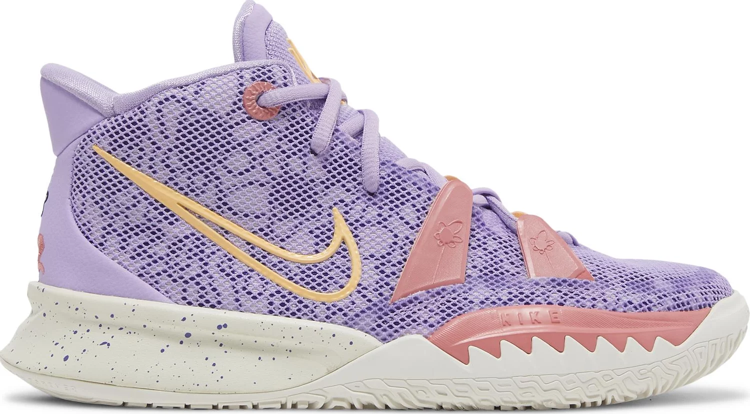 

Nike Kyrie 7 GS Daughters Lilac Purple White Yellow Melon Pink CT4080-501 6,5 лет, Фиолетовый, Nike Kyrie 7