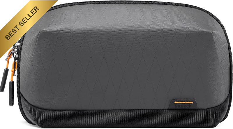 Electronics Organizer, Splash-Resistant Travel Accessory Handle Bag
