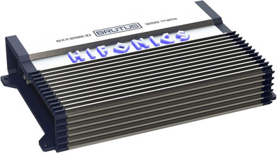 BXX1200.1D Brutus Class D 1200W RMS 1 Ohm Mono Car Subwoofer Amplifier