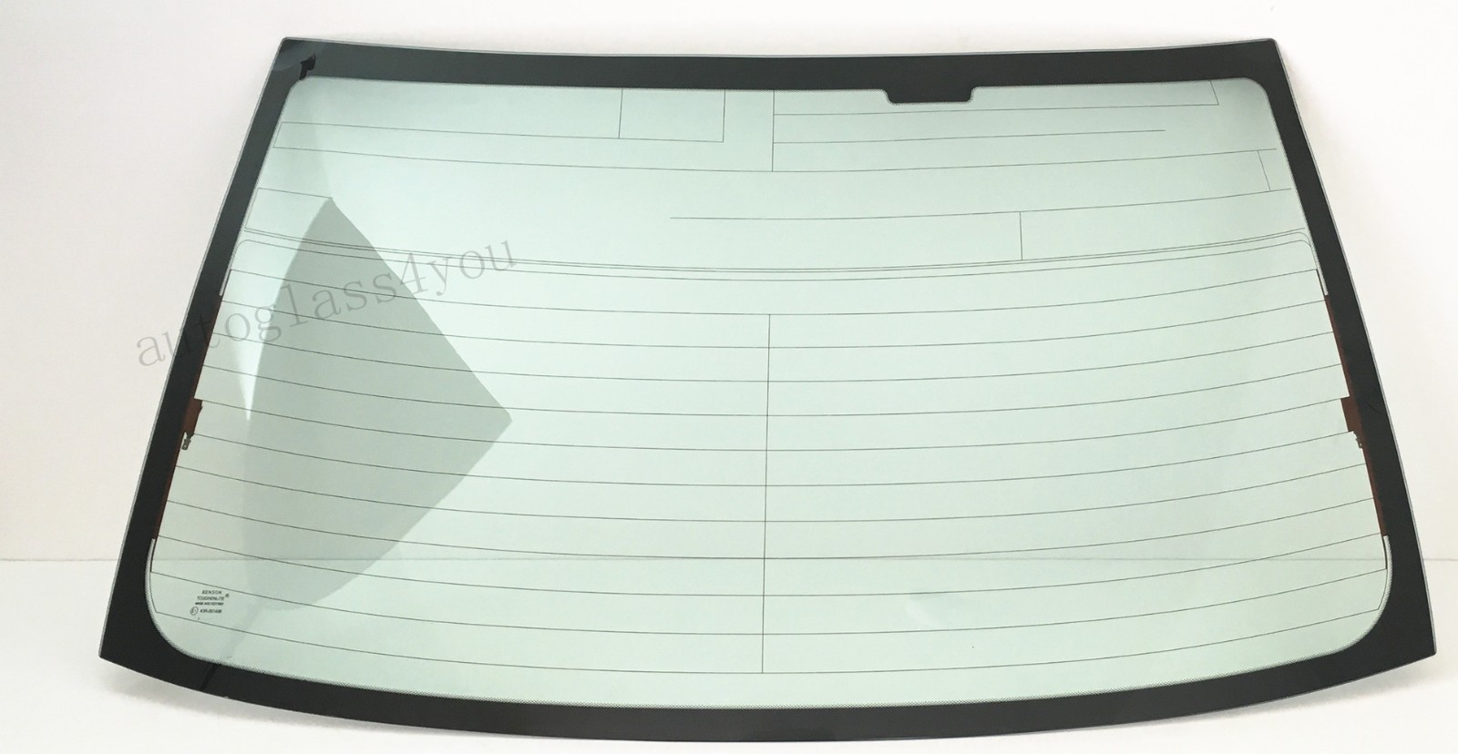 Rear Window Back Glass Heated For 2001-2005 Honda Civic 4 Door Sedan