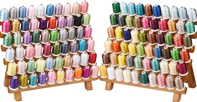 120 Madeira Colors Polyester Machine Embroidery Thread Kit 550Y(500M) Similar...
