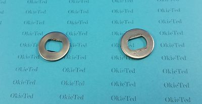 WR29X10045  GE Refrigerator Ice Crusher Blade Washers   Set2  KN2a