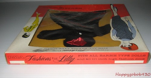 Vintage P.M.A. Fashion Coat For Lilly Fits all Barbie Type Dolls NRFB