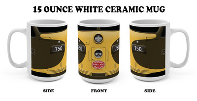 Spokane Portland & Seattle Railway E7A #750 P3 Scheme, Ceramic Coffee Mug