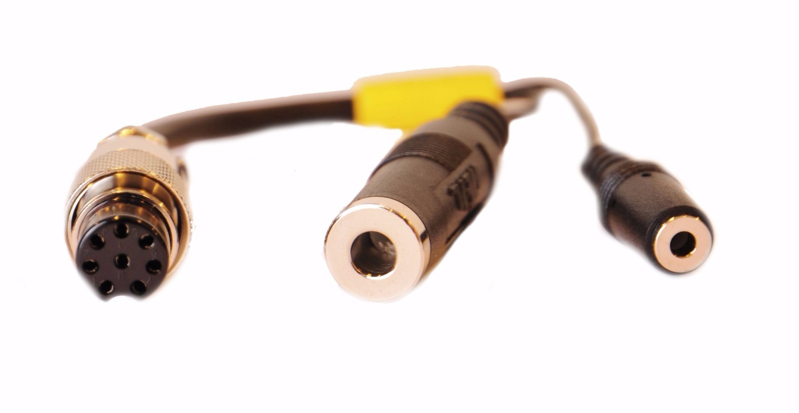 Heil Sound AD1Y8 Headset adapter cable Yaesu 8pin round