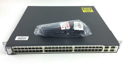 Cisco Catalyst WS-C3750G-48TS-S 48 Port Gigabit Managed Ethernet Switch