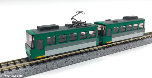 N Scale Kato 14-503-1 Chibiden Streetcar #4001A & #4001B NIB