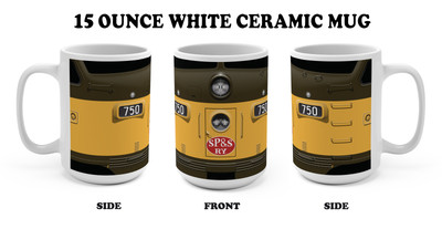 Spokane Portland & Seattle Railway E7A #750 P6 Scheme, Ceramic Coffee Mug